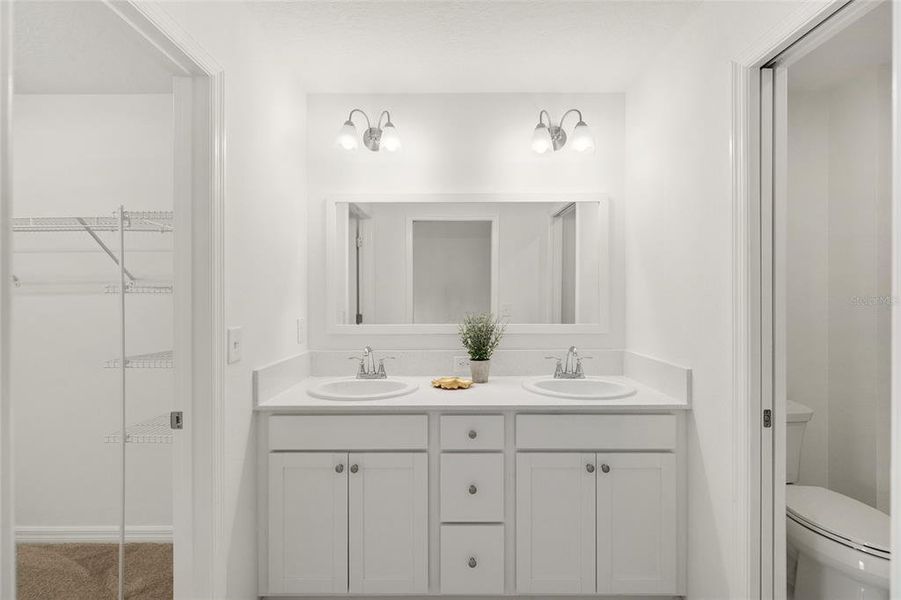 Furnished interior view inside a new home in , The Villages (Image 11).
