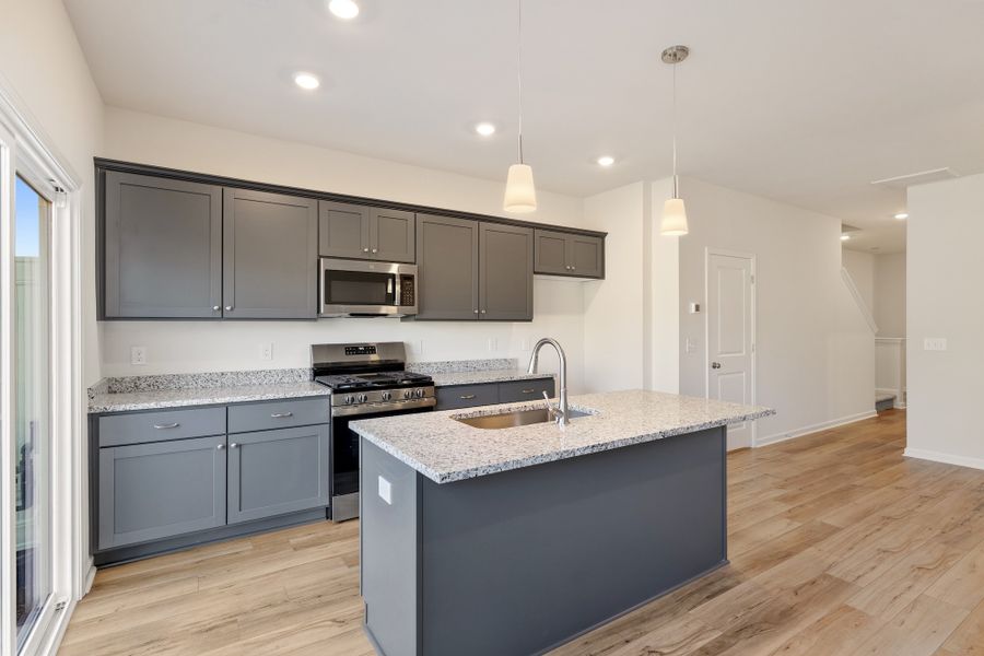 Furnished interior view inside a new home in Edwards Station, Taylors (Image 9).