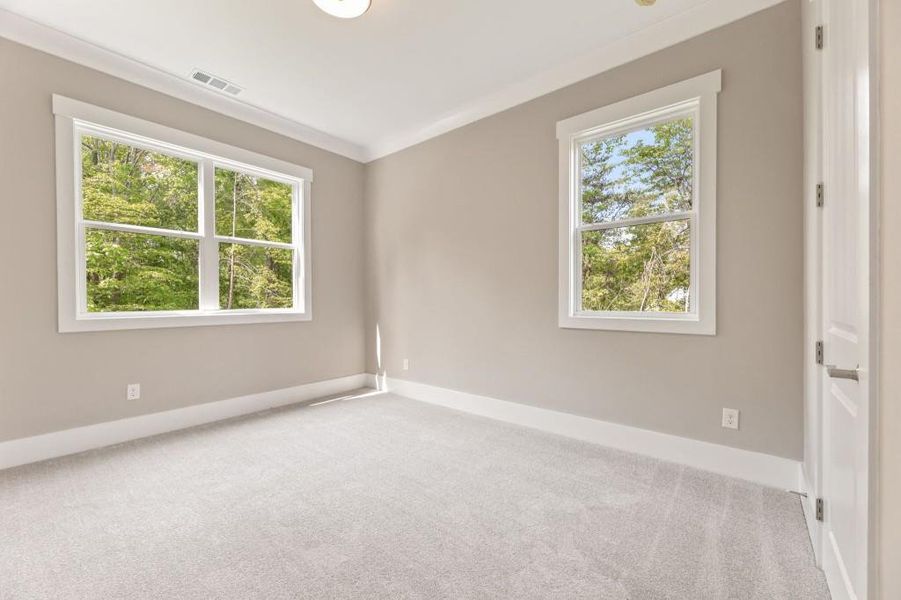 Spacious, unfurnished interior of a new home in Arden on Lanier, Cumming (Image 25). Spacious, unfurnished interior of a new home in Arden on Lanier, Cumming (Image 25).
