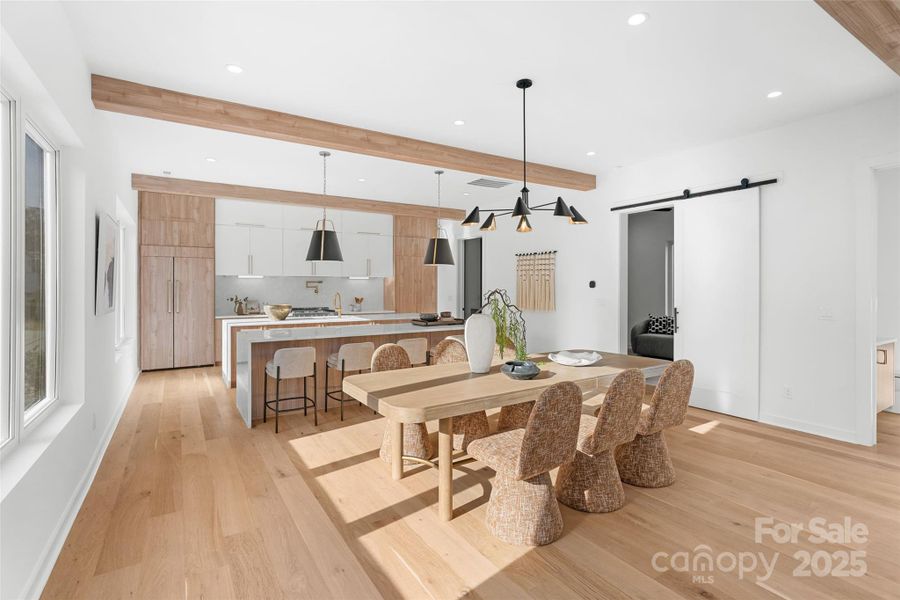 Furnished interior view inside a new home in , Charlotte (Image 14). Furnished interior view inside a new home in , Charlotte (Image 14).