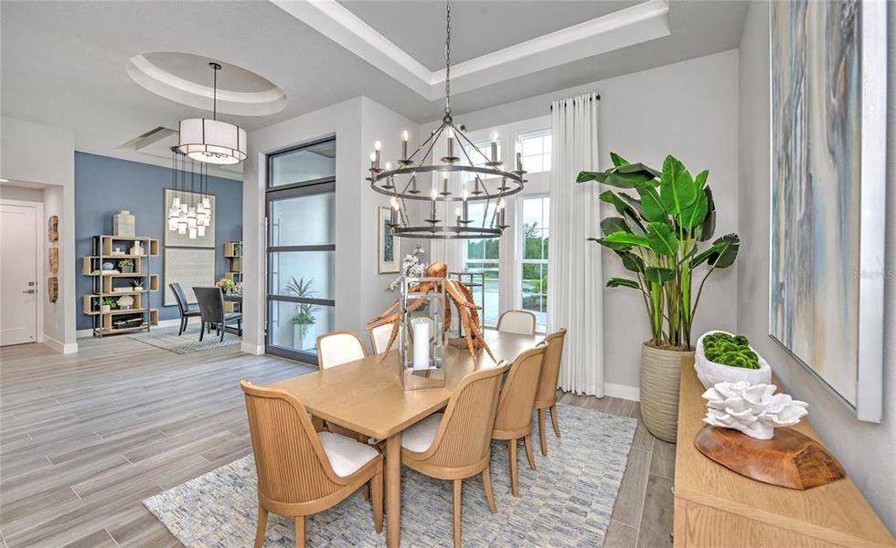 Furnished interior view inside a new home in , Ormond Beach (Image 10).