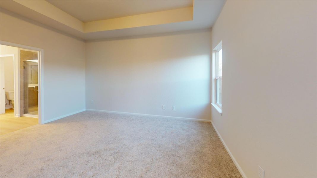 The Cardinal II- Primary Bedroom with Tray Ceiling