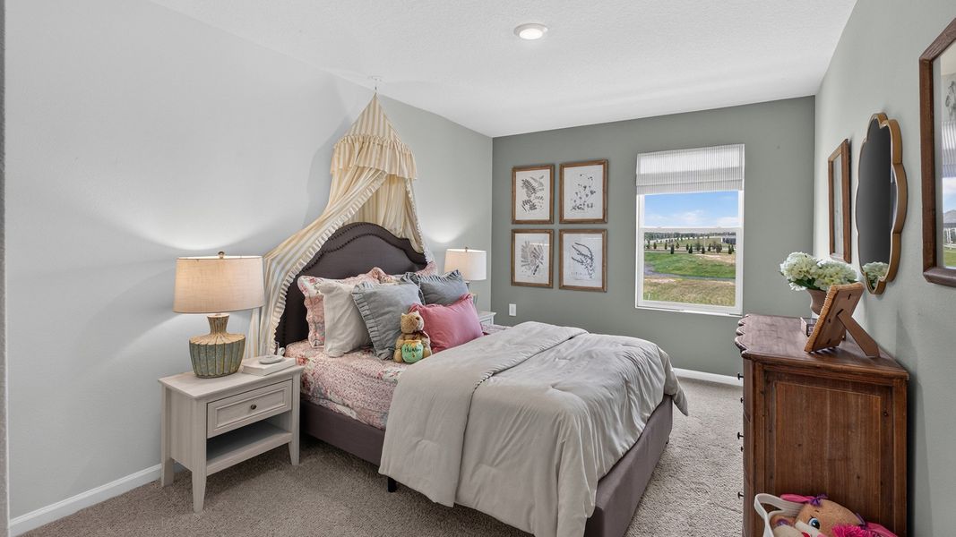 Furnished interior view inside a new home in Rookery, Green Cove Springs (Image 22).
