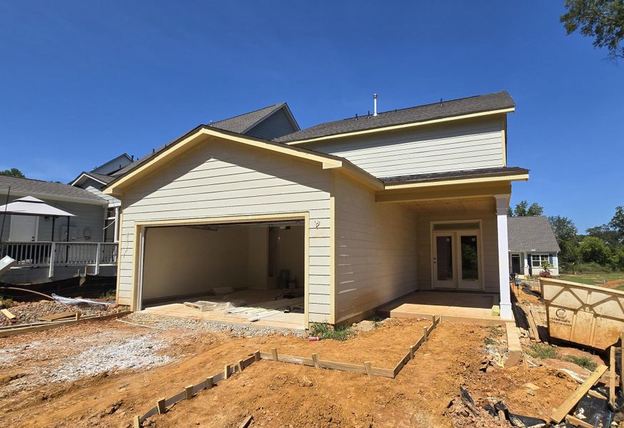 In-progress construction of a new home in Marble Tree, Ball Ground, GA (Image 25).