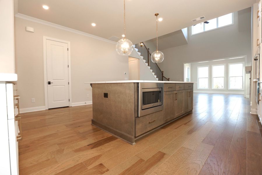 Representative furnished interior of a home built from the The Maddox by The Providence Group in Bellmoore Park, Johns Creek (Image 14).