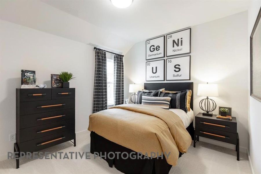 Furnished interior view inside a new home in Landmark, Denton (Image 12).