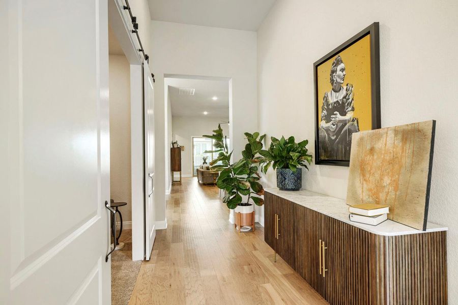 Furnished interior view inside a new home in , Dripping Springs (Image 5).