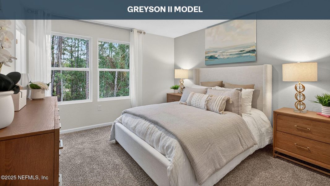Furnished interior view inside a new home in Hansen Creek, Jacksonville (Image 14).