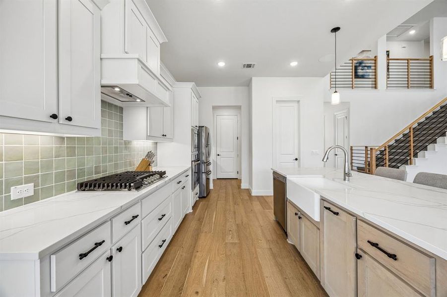 Furnished interior view inside a new home in , Prosper (Image 18).