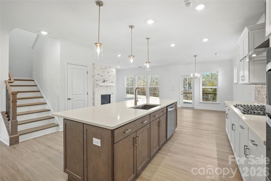 Furnished interior view inside a new home in Forest Creek, Waxhaw (Image 9).