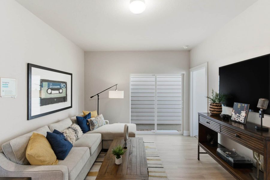Furnished interior view inside a new home in Rose Hill, San Antonio (Image 30).