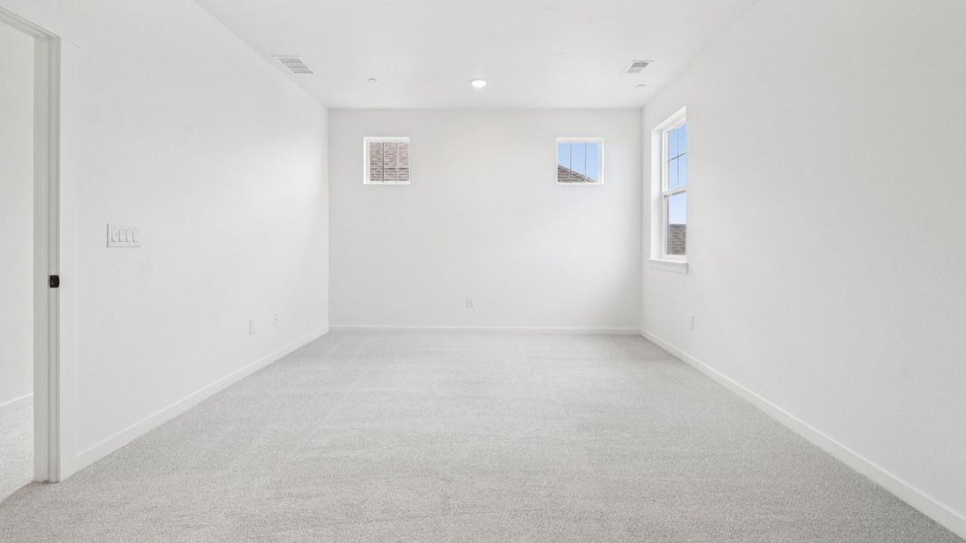 Furnished interior view inside a new home in Westerly, Erie (Image 21).
