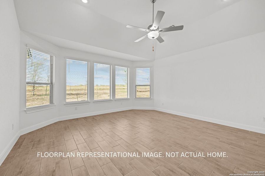 Spacious, unfurnished interior of a new home in Preserve at Annabelle Ranch, San Antonio (Image 10).