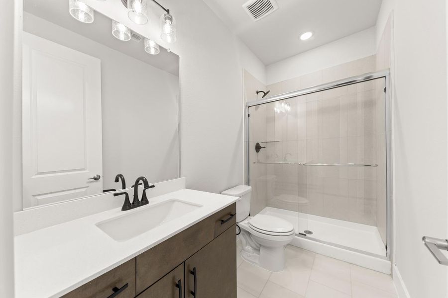 Furnished interior view inside a new home in Union Park, Little Elm (Image 14). Furnished interior view inside a new home in Union Park, Little Elm (Image 14).
