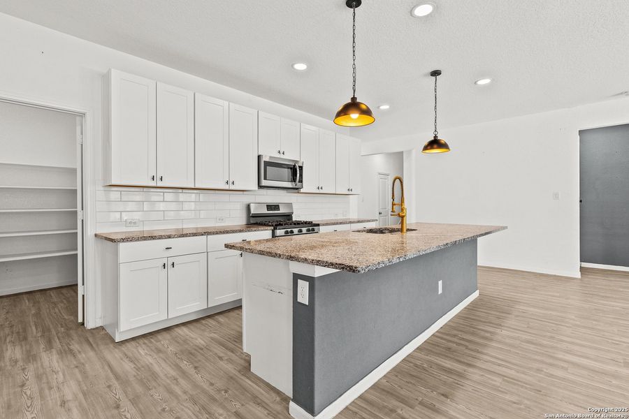 Furnished interior view inside a new home in , Bulverde (Image 18).