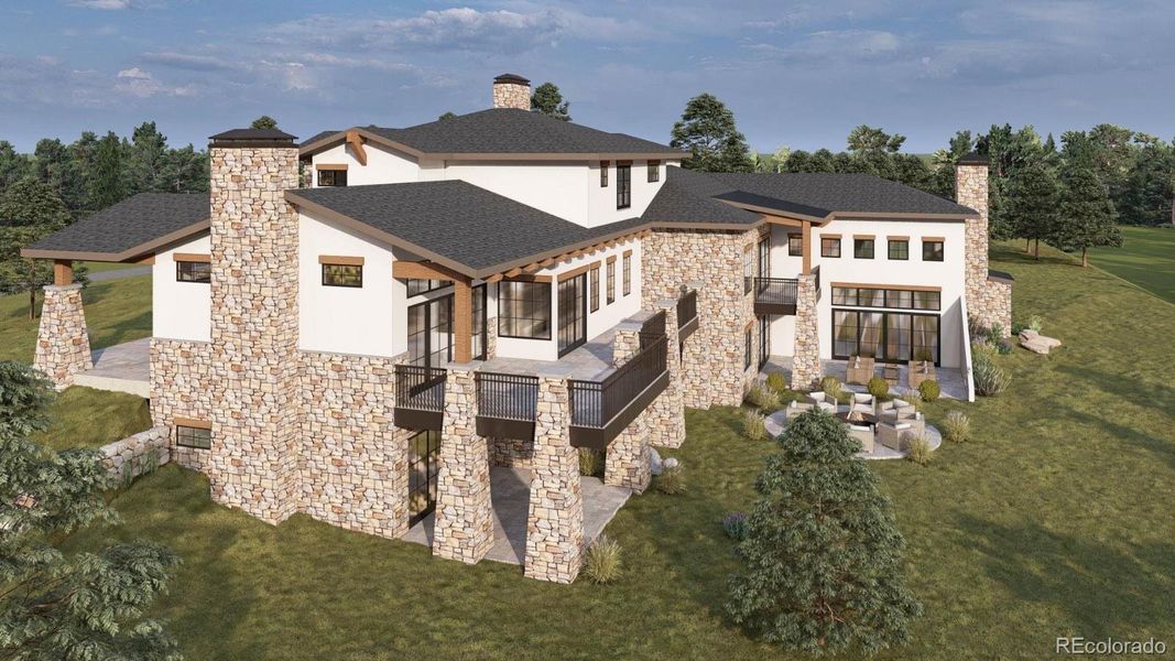 Soon to be built custom home with tons of deck space and outdoor patio Soon to be built custom home with tons of deck space and outdoor patio