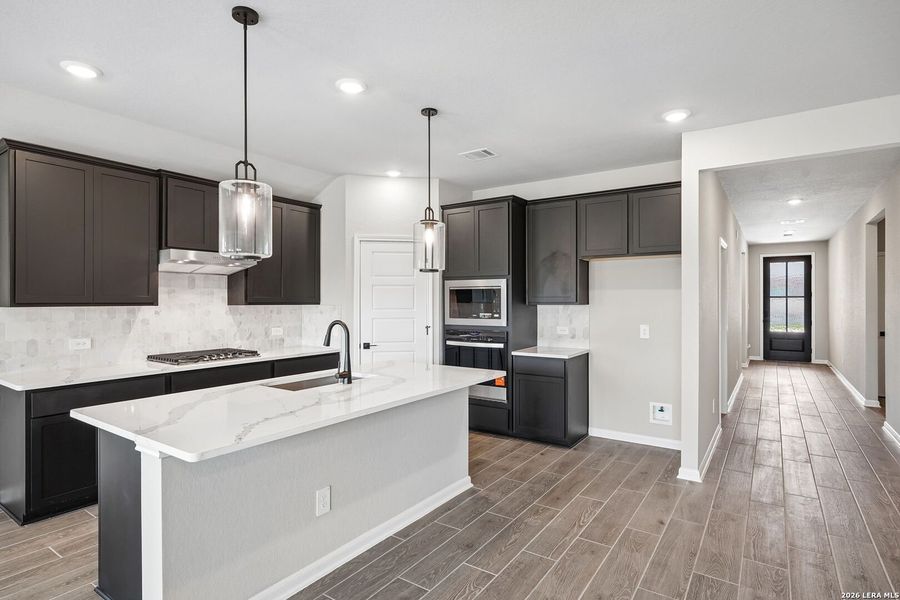 Furnished interior view inside a new home in , San Antonio (Image 8).
