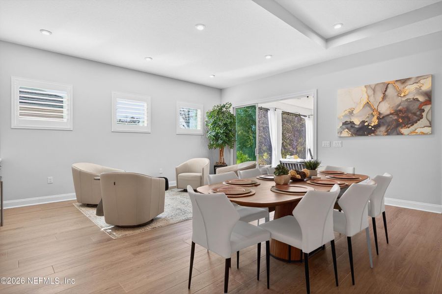 Furnished interior view inside a new home in RiverTown, St. Johns (Image 40).