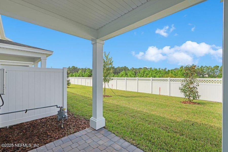 Exterior details and patio area of a home in , St. Augustine (Image 18). Exterior details and patio area of a home in , St. Augustine (Image 18).