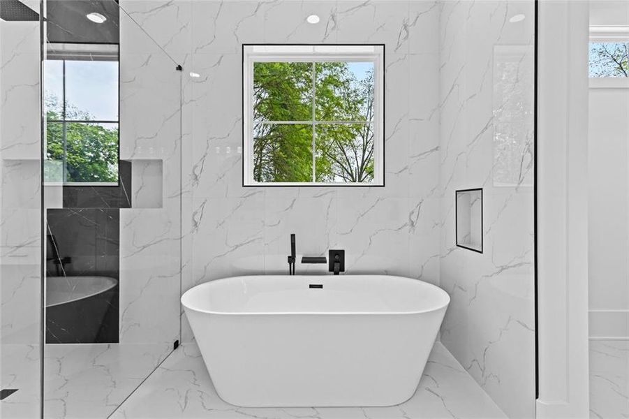 Furnished interior view inside a new home in , Monroe (Image 14).