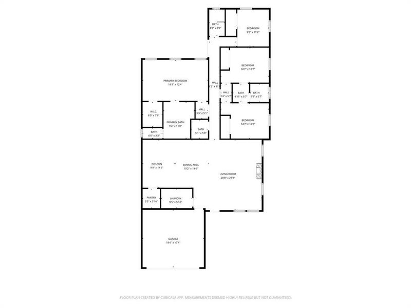 View of property floor plan