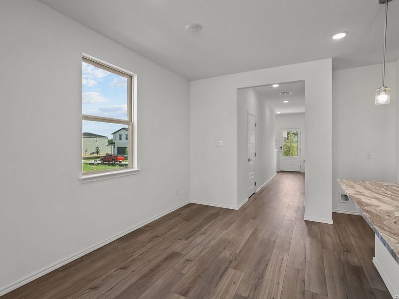 Spacious, unfurnished interior of a new home in Agave, San Antonio (Image 18). Spacious, unfurnished interior of a new home in Agave, San Antonio (Image 18).