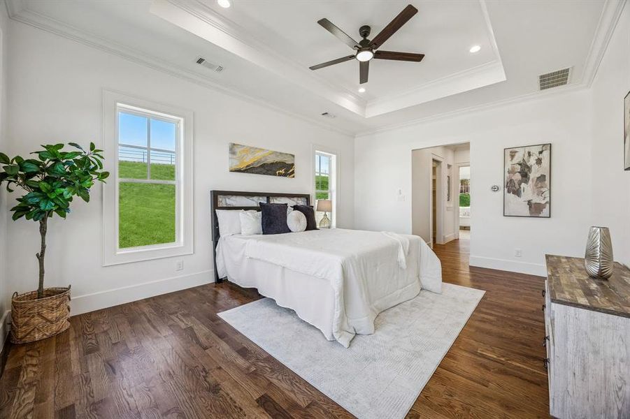 Furnished interior view inside a new home in , Anna (Image 11).
