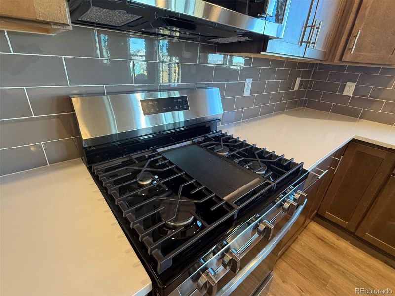 Close-up of interior finishes inside a home in , Watkins (Image 8).