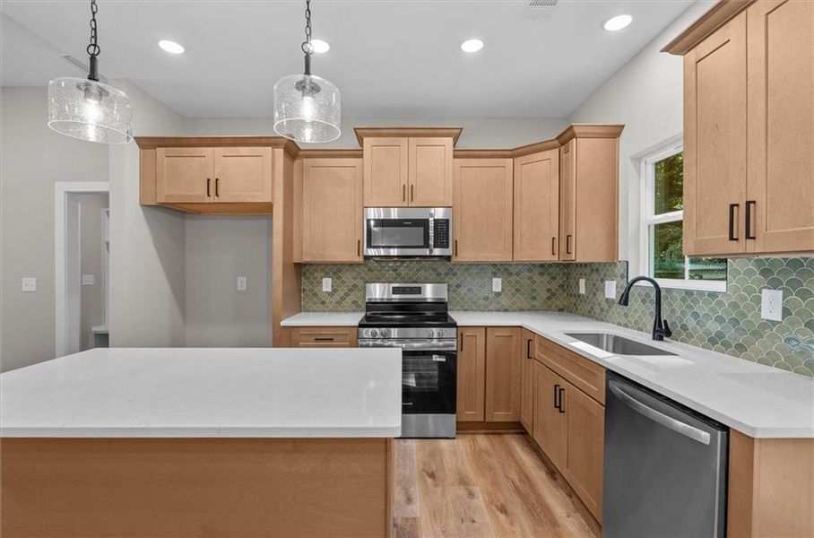 Furnished interior view inside a new home in , Carrollton (Image 15).