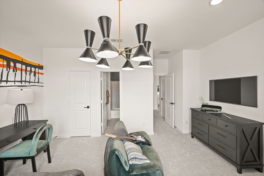 Furnished interior view inside a new home in Jubilee 45' 70', Hockley (Image 36).