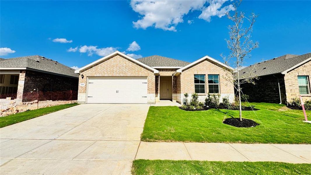 Front Elevation - D.R. Horton's Huntsville Floorplan Elevation B - All Home and community information, including pricing, included features, terms, availability and amenities, are subject to change at any time without notice or obligation. All Drawings, pictures, photographs, video, square footages, floor plans, elevations, features, colors and sizes are approximate for illustration purposes only and will vary from the homes as built. Front Elevation - D.R. Horton's Huntsville Floorplan Elevation B - All Home and community information, including pricing, included features, terms, availability and amenities, are subject to change at any time without notice or obligation. All Drawings, pictures, photographs, video, square footages, floor plans, elevations, features, colors and sizes are approximate for illustration purposes only and will vary from the homes as built.