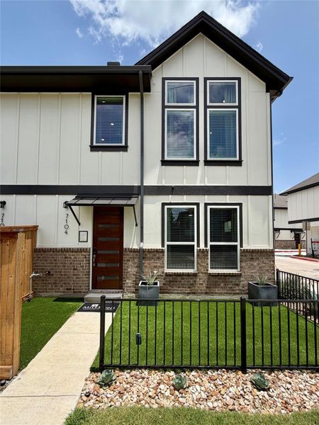 Actual home - previously the model home for the community. Actual home - previously the model home for the community.