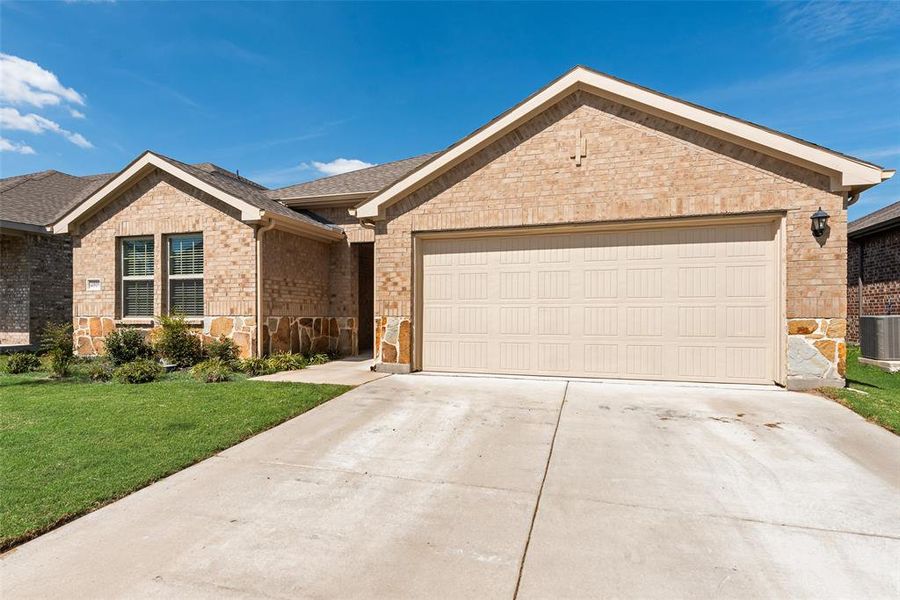 Unfurnished bedroom featuring lofted ceiling, light carpet, ceiling fan, and ensuite bath Unfurnished bedroom featuring lofted ceiling, light carpet, ceiling fan, and ensuite bath