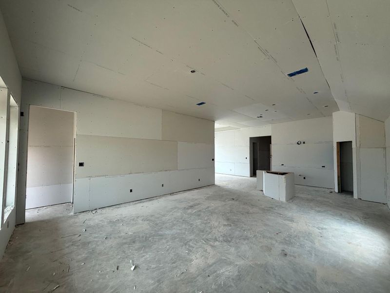 In-progress construction of a new home in Candela, Richmond, TX (Image 7).