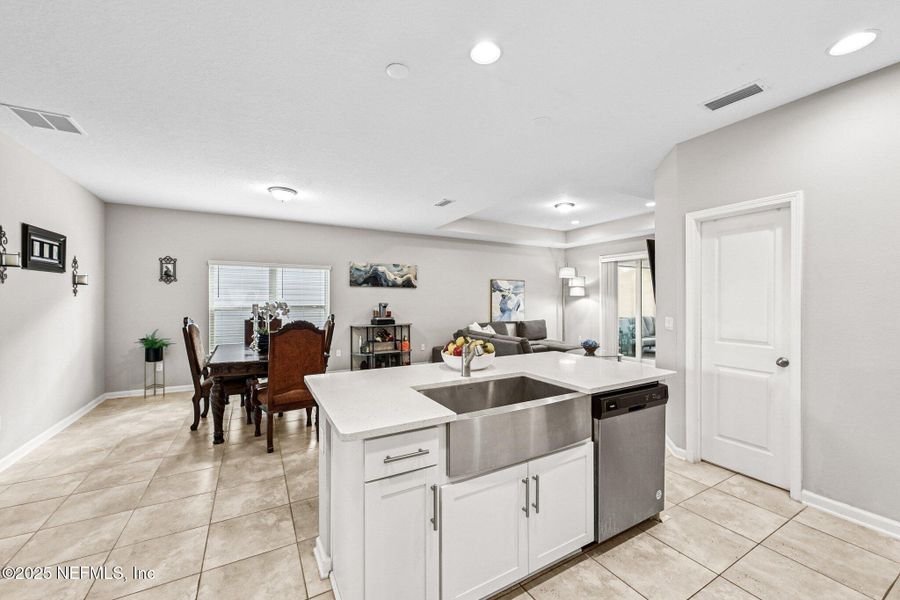 Furnished interior view inside a new home in Cordova Palms, St. Augustine (Image 4).