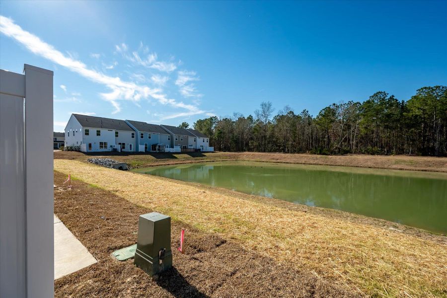 Exterior details and patio area of a home in The Landings at Montague, Goose Creek (Image 26).
