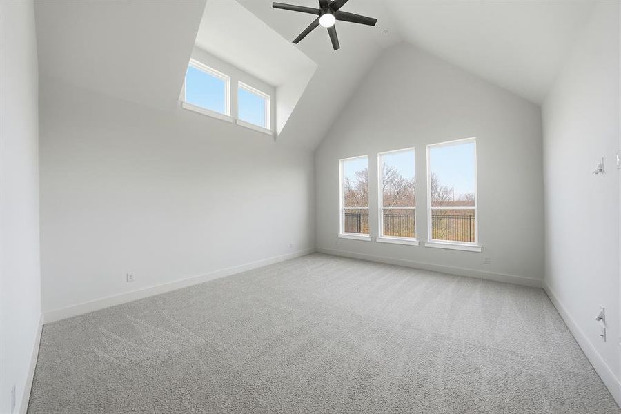 Spacious, unfurnished interior of a new home in Light Farms Graham/Reagan, Celina (Image 20).