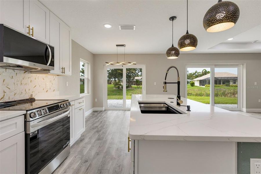 Furnished interior view inside a new home in , Rotonda West (Image 14).