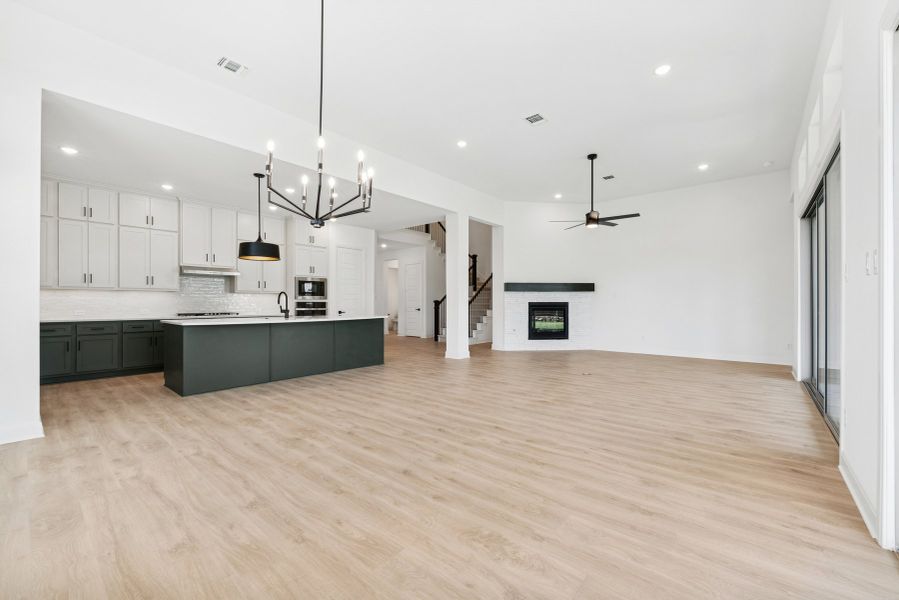 The Gammill - Family Room The Gammill - Family Room