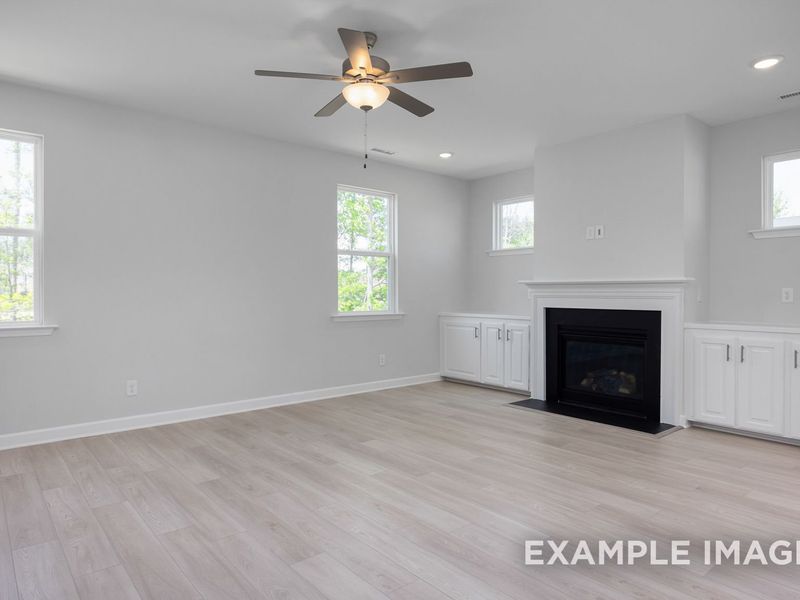 Representative unfurnished interior of a home built from the The Gavin A by Davidson Homes LLC in Gregory Village, Lillington (Image 22).
