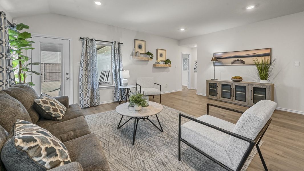 Furnished interior view inside a new home in Wildwood, Royse City (Image 4).