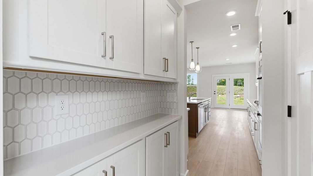 Furnished interior view inside a new home in Mulberry Estates, Simpsonville (Image 8).