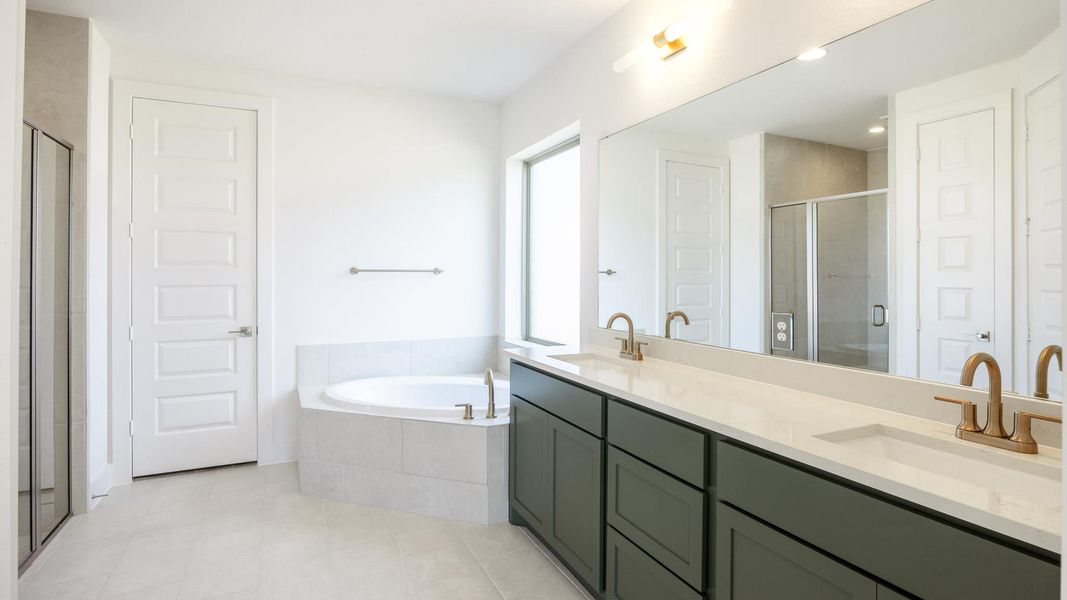 Furnished interior view inside a new home in Nolina, Georgetown (Image 8).