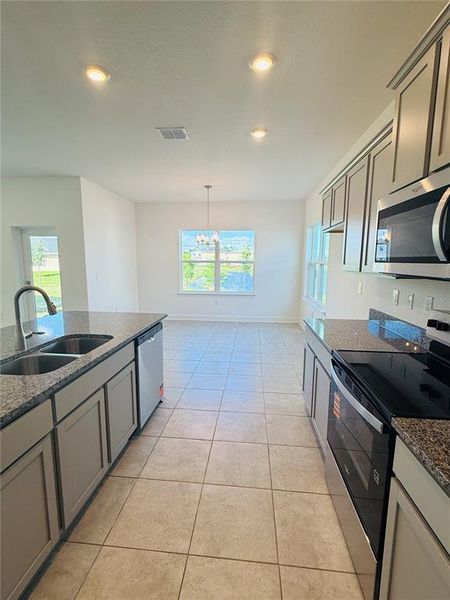 Furnished interior view inside a new home in , Harmony (Image 6).