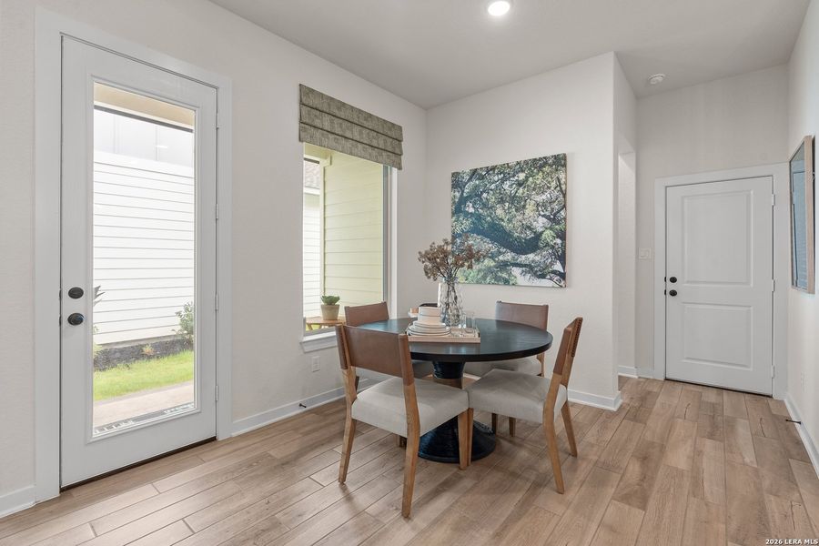 Furnished interior view inside a new home in The Crossvine, Schertz (Image 12).