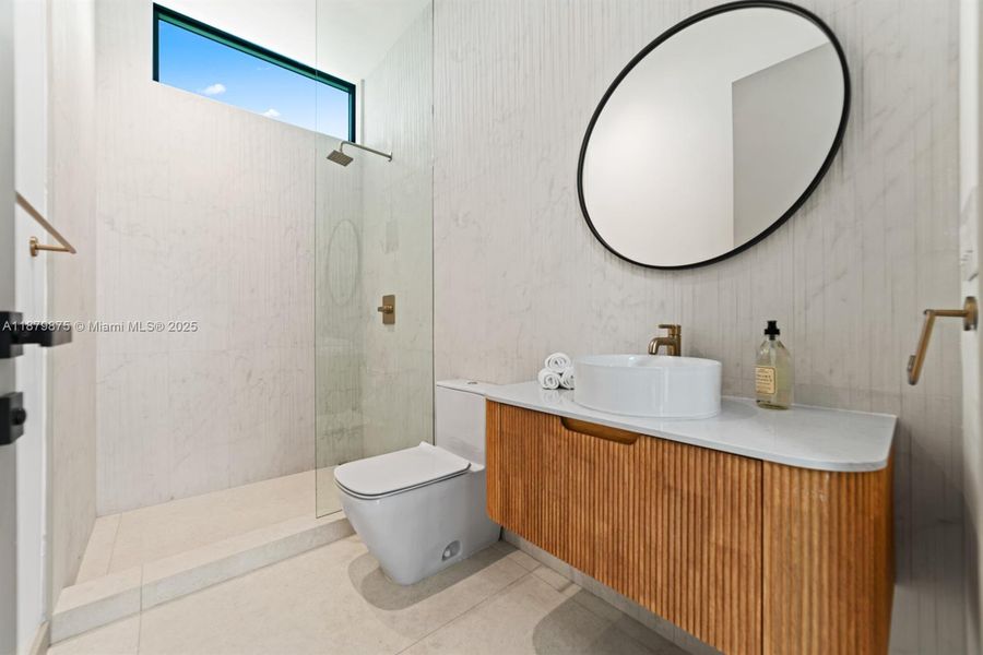 Furnished interior view inside a new home in , Miami Shores (Image 14).