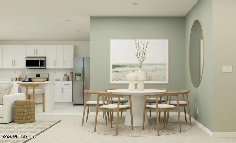 Furnished interior view inside a new home in Resilience at Palm Coast, Palm Coast (Image 15). Furnished interior view inside a new home in Resilience at Palm Coast, Palm Coast (Image 15).