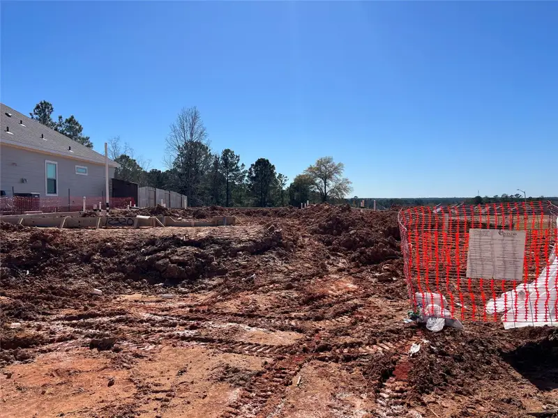 Site preparation for new homesites in Westridge Cove, Conroe (Image 5).