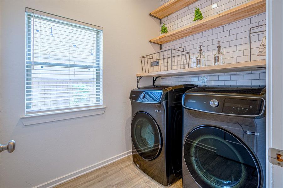 Upgraded Laundry Room