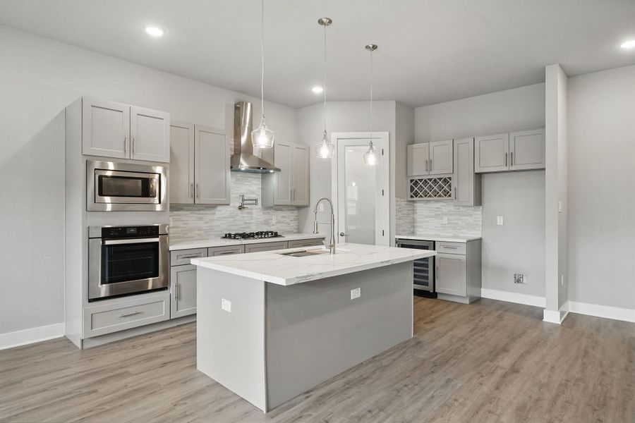 Furnished interior view inside a new home in , Dayton (Image 5).